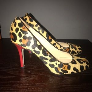Kate spade leopard heels